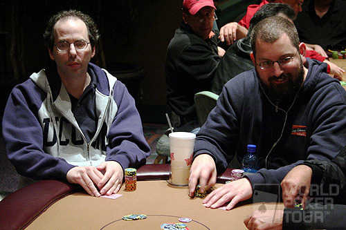 Allen Kessler and Bradley Berman on day one (A) Allen Kessler and Bradley Berman on day one (A)