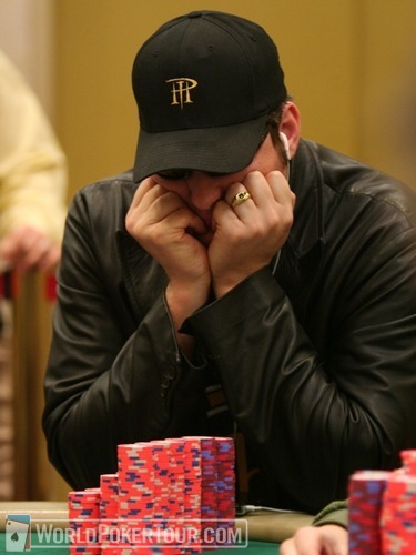Phil Hellmuth on day five of the 2008 LAPC