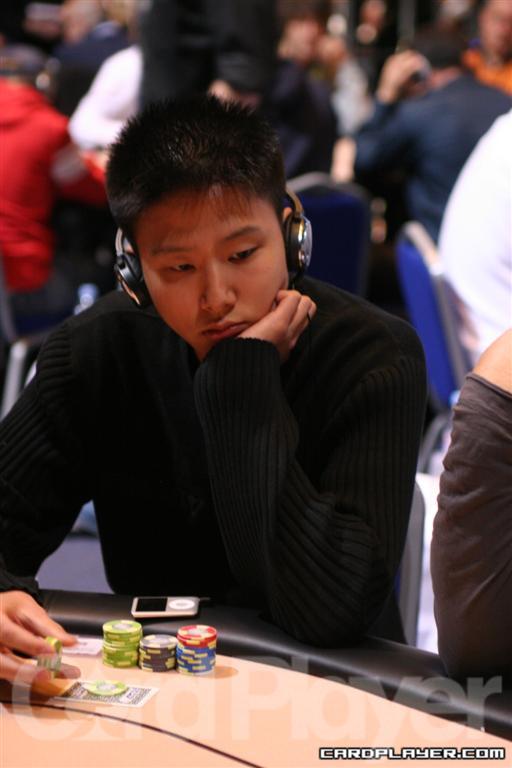 Chris 'Genius28' Lee at the EPT Grand Final in Monte Carlo Chris 'Genius28' Lee at the EPT Grand Final in Monte Carlo