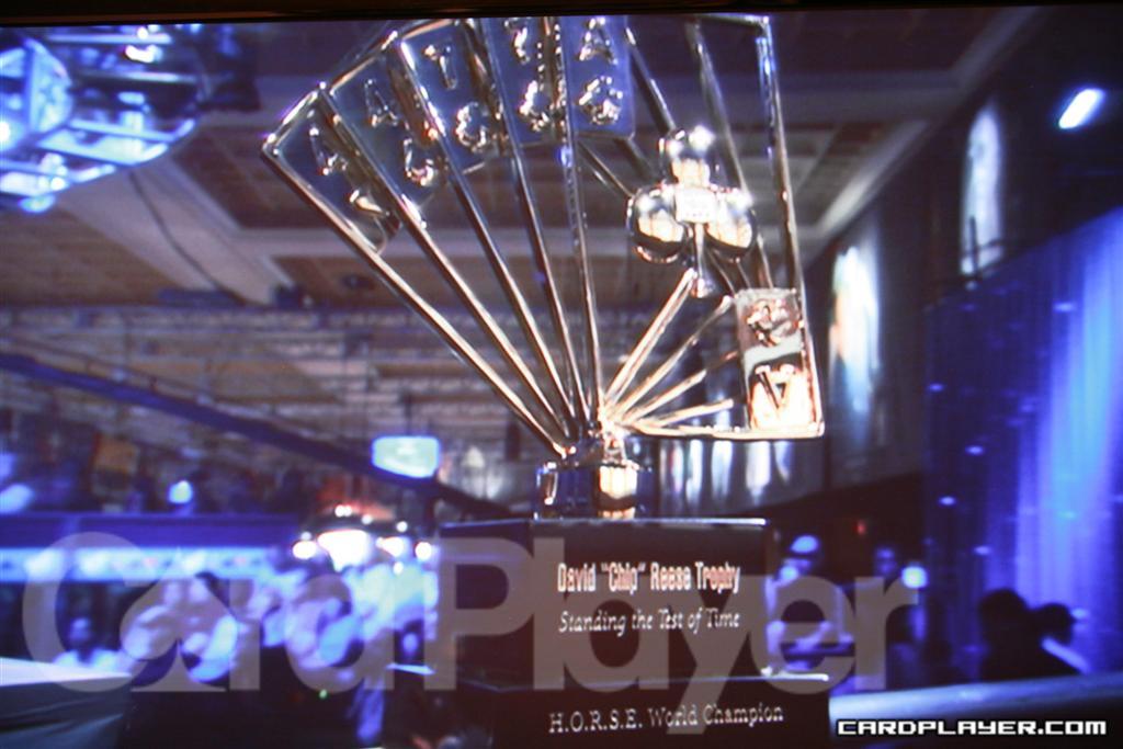 Chip Reese memorial trophy Chip Reese memorial trophy