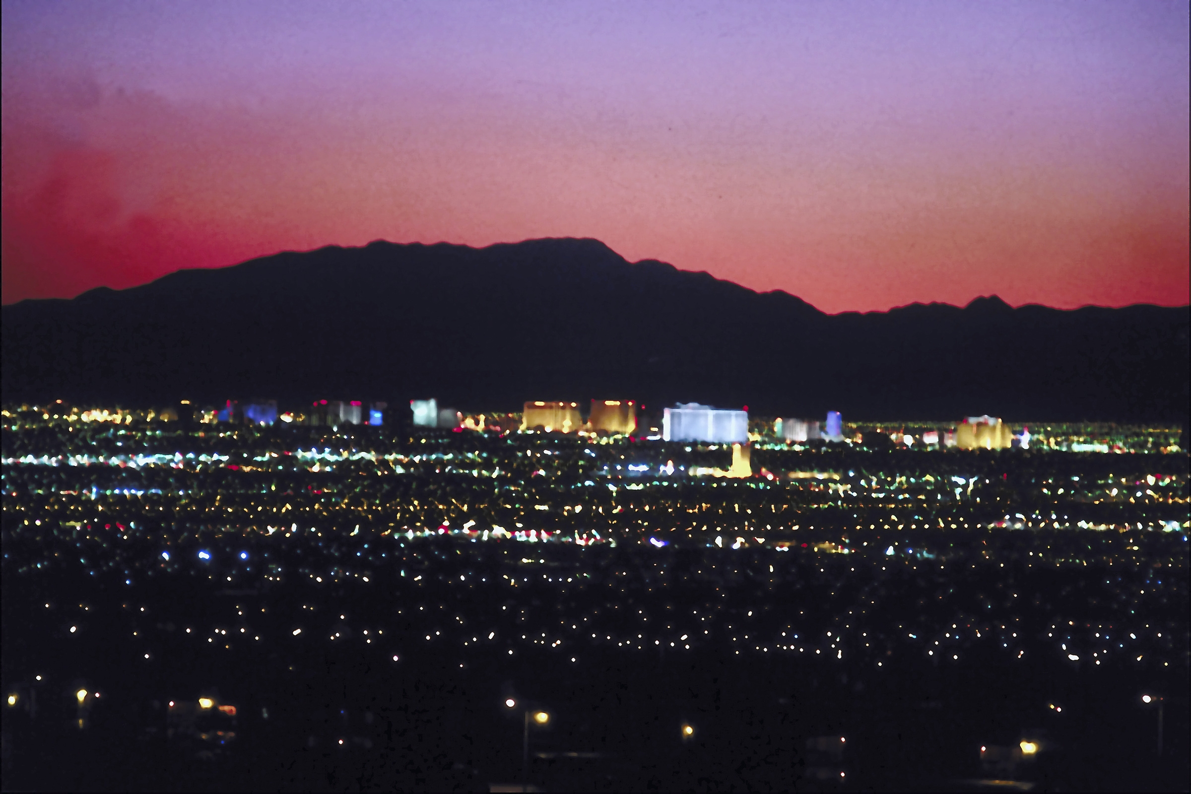 The Strip didn't shine too brightly in October. The Strip didn't shine too brightly in October.