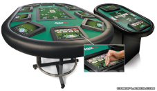 PokerTek table