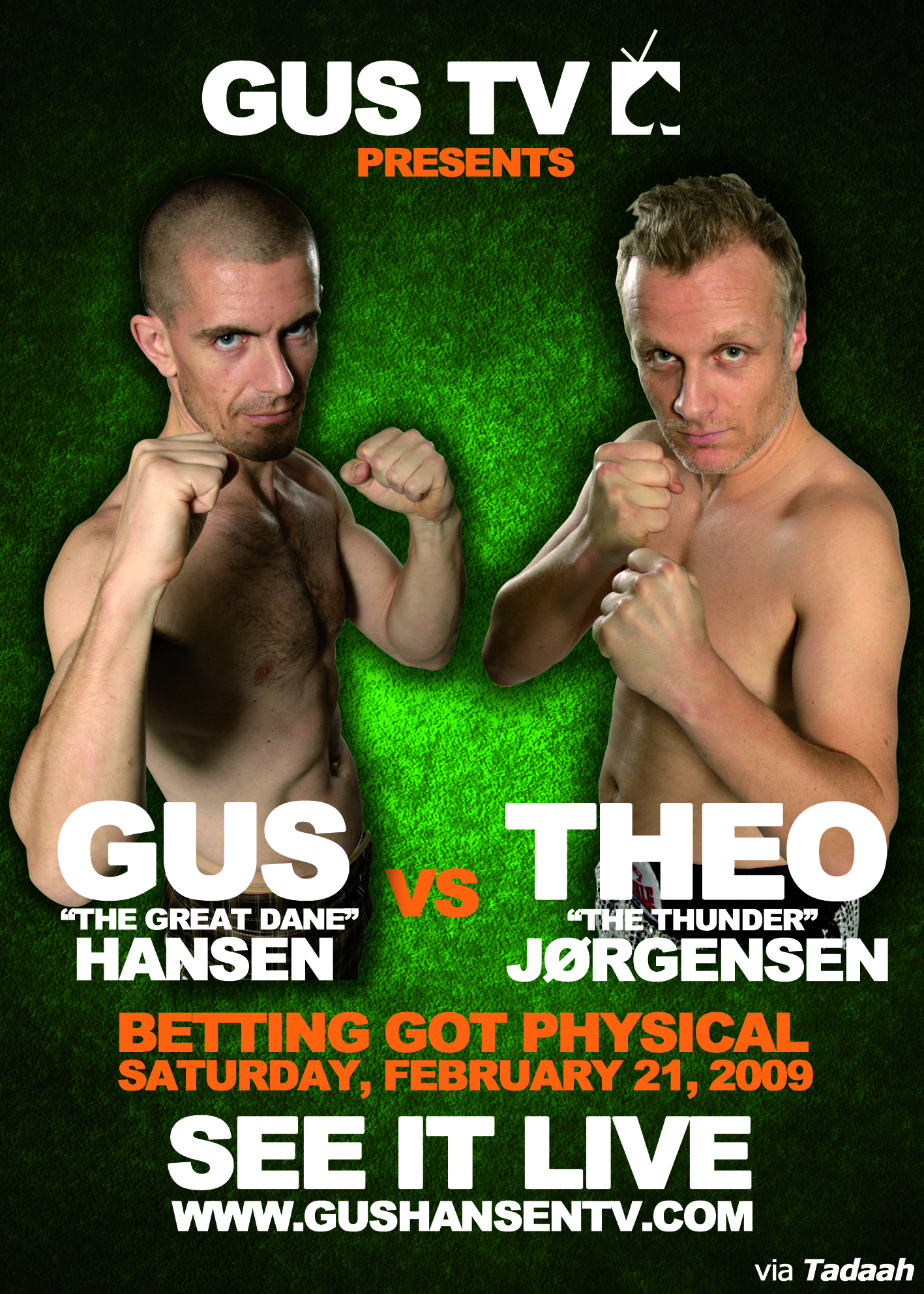 Gus Hansen and Theo Jorgensen Gus Hansen and Theo Jorgensen