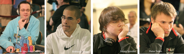 Kevin Saul Anthony Gregg Benny Spindler Pieter Tielen Kevin Saul Anthony Gregg Benny Spindler Pieter Tielen