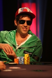 Luke "FullFlush" Schwartz at the PKR Heads Up Grand Slam