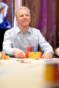 Chip leader Allan Baekke Credit: Neil Stoddart and PokerStars Chip leader Allan Baekke Credit: Neil Stoddart and PokerStars
