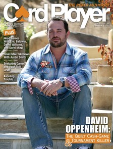 David Oppenheim graces the cover of the new Card Player Magazine