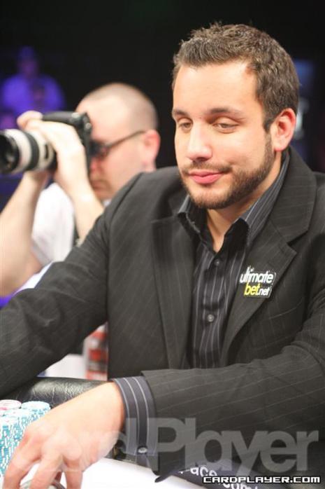 Levy at a WPT final table Levy at a WPT final table