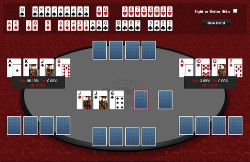Card Player's Omaha Odds Calculator Card Player's Omaha Odds Calculator