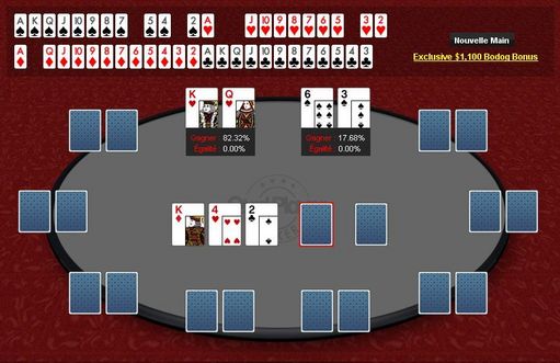 Card Player's Texas Hold'em Odds Calculator Card Player's Texas Hold'em Odds Calculator