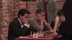 Sarwer playing in Poland. Credit. United States Chess Federation Sarwer playing in Poland. Credit. United States Chess Federation