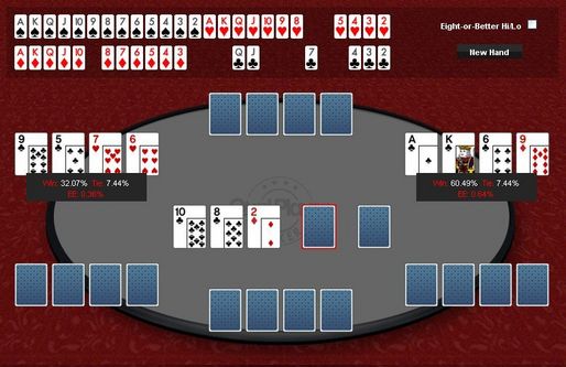 Card Player's Omaha Odds Calculator Card Player's Omaha Odds Calculator