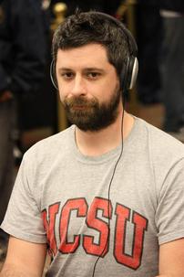 Justin Young is at the Top of the Day 1B Leader Board