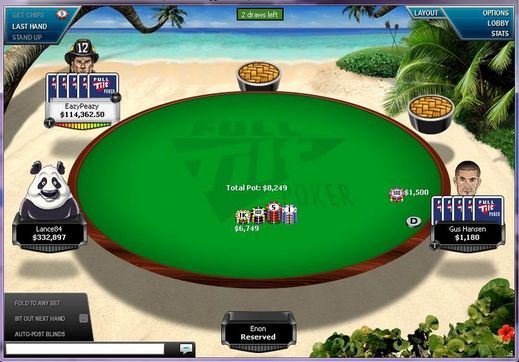 Gus Hansen on Full Tilt Poker. April 10 Gus Hansen on Full Tilt Poker. April 10