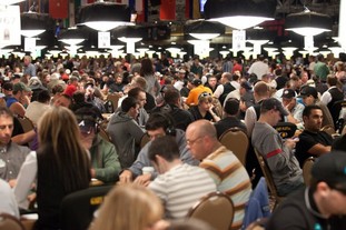 Crowded Tables at the Rio Crowded Tables at the Rio