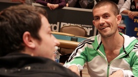 Gus Hansen Faces Off Against Tom Dwan Gus Hansen Faces Off Against Tom Dwan