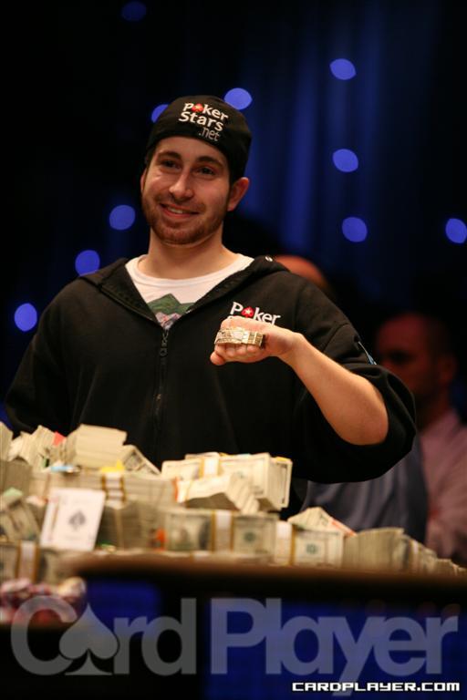 Jonathan Duhamel after Winning the 2010 Main Event