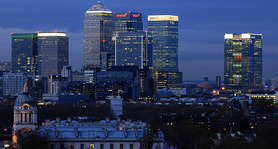 Canary Wharf, London.