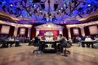 The NBC Set at Caesars Palace