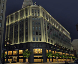 Caesars controls 20 percent of the joint venture in Ohio. The Horseshoe Cleveland will open next month, followed by the Horseshoe Cincinnati in 2013
