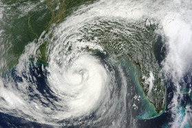Hurricane Isaac Hits The Gulf Coast