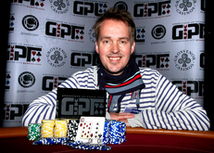 Last year's GUKPT main event champ Julian Thew