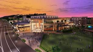 An Artist's Rendering of Finished Cincinnati Casino