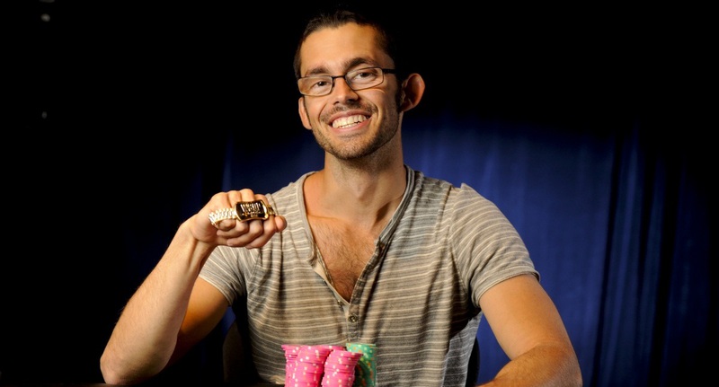 Mike Gorodinksy After Winning His Bracelet Mike Gorodinksy After Winning His Bracelet