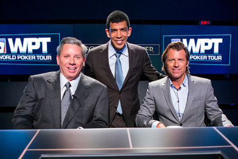 Pliska with commentators Mike Sexton and Vince Van Patten Pliska with commentators Mike Sexton and Vince Van Patten