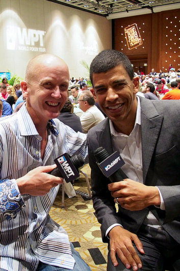 Pliska and WPT creator Steve Lipscombe Pliska and WPT creator Steve Lipscombe