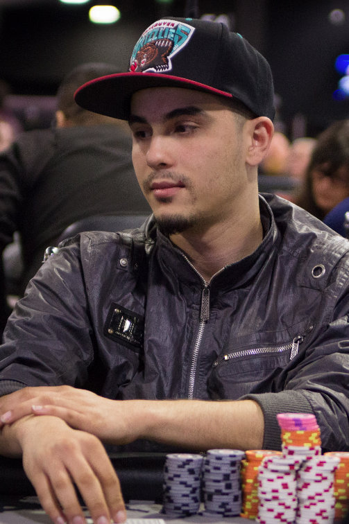 Chip leader Sofiane Boulila
