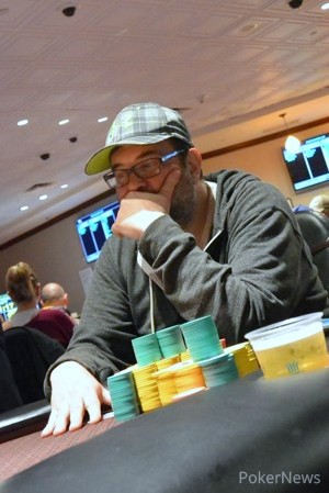 Day 1A chip leader Leo Kaplin Day 1A chip leader Leo Kaplin