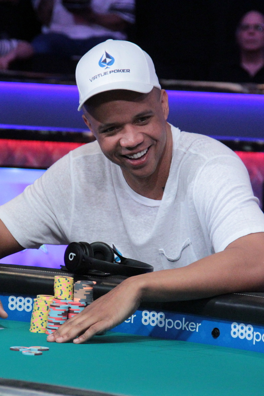 Ninth-place finisher Phil Ivey Ninth-place finisher Phil Ivey