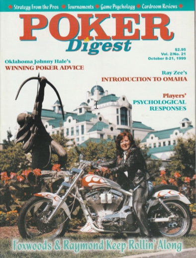 Raymond Featured On Cover Of 1999 Poker Digest Raymond Featured On Cover Of 1999 Poker Digest