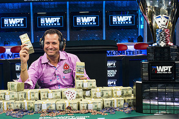 Eric Afriat after winning this event in 2014 Eric Afriat after winning this event in 2014