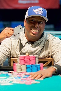 Maurice Hawkins after winning one of his 13 WSOPC titles Maurice Hawkins after winning one of his 13 WSOPC titles