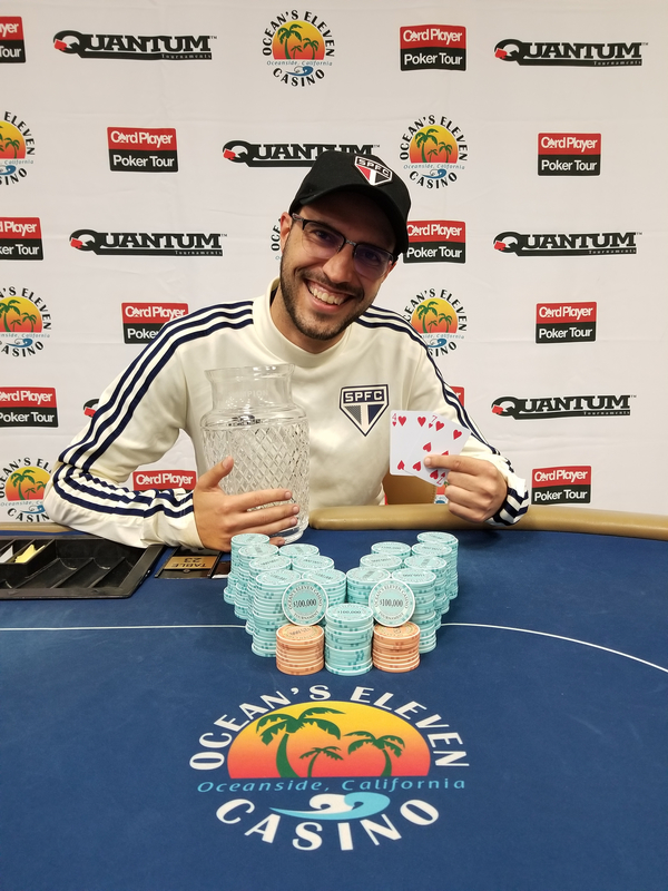 2019 CPPT Ocean's 11 San Diego Classic Champion Matteus Lessa