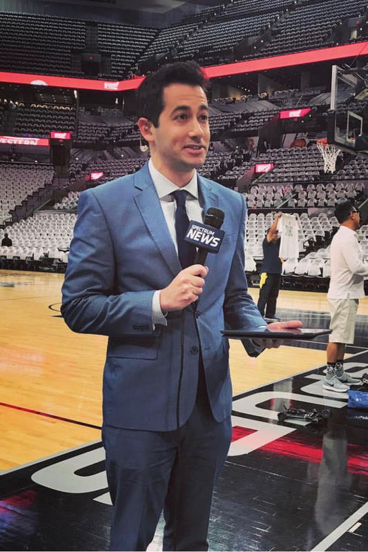 Platt Courtside Before A Spurs Game Platt Courtside Before A Spurs Game