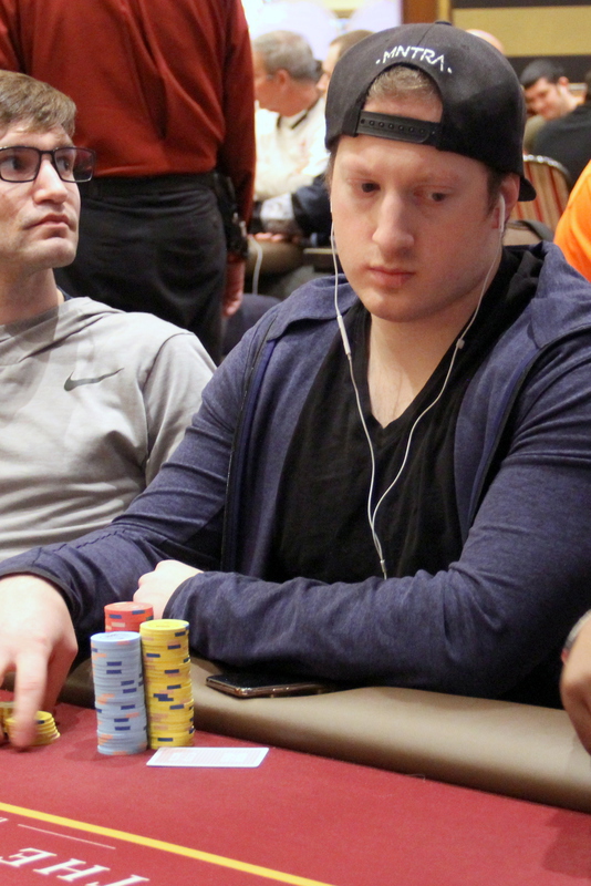 Del Vecchio in the CPPT Venetian main event Del Vecchio in the CPPT Venetian main event