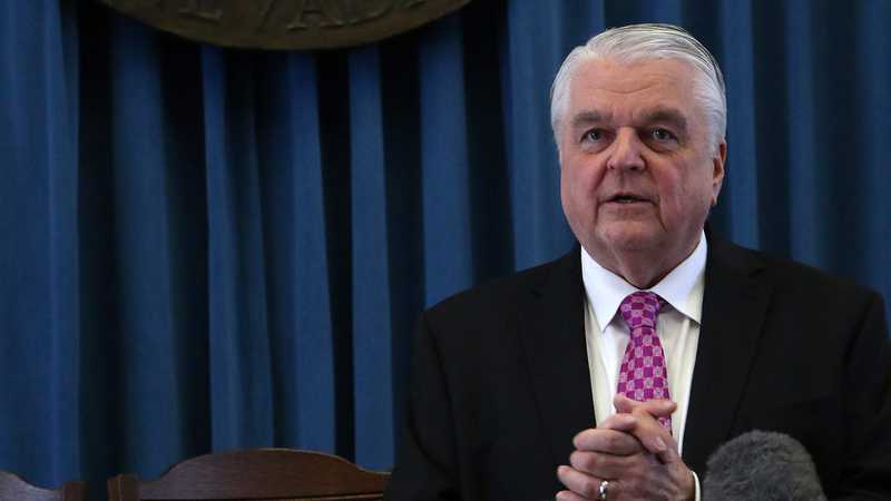 Nevada Gov. Steve Sisolak Nevada Gov. Steve Sisolak