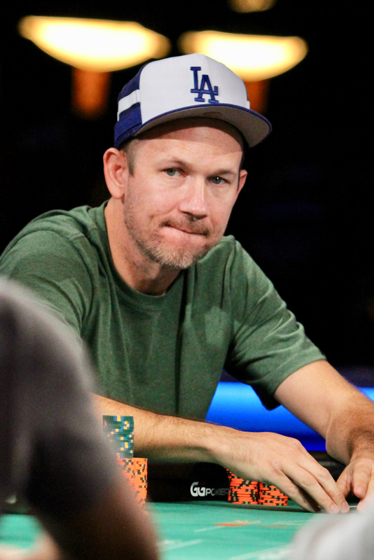 Monnette at the final table of the 2021 WSOP limit hold'em championship Monnette at the final table of the 2021 WSOP limit hold'em championship
