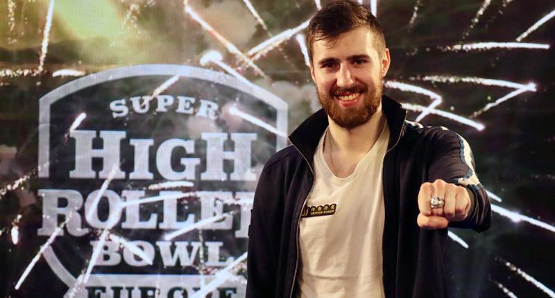 Wiktor Malinowski Credit: Super High Roller Bowl