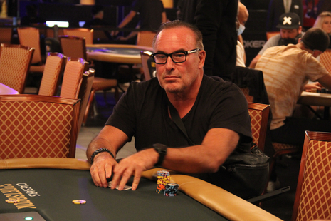 Dan Shak at the 2021 WSOP Dan Shak at the 2021 WSOP