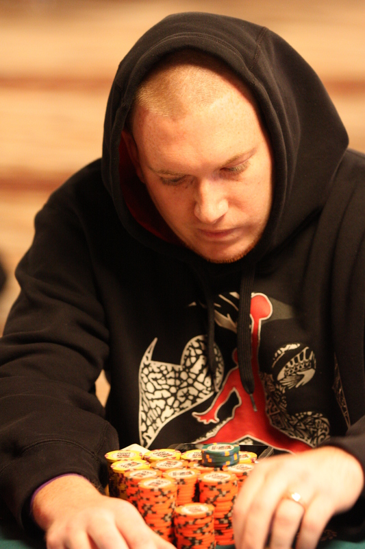 Timothy Faro during deep run in the 2011 WSOP main event