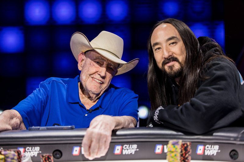 Aoki with Doyle Brunson Aoki with Doyle Brunson