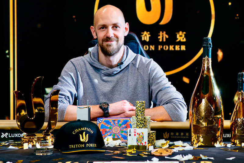 Chidwick wins in Madrid. Credit: Triton Poker/Joe Giron Chidwick wins in Madrid. Credit: Triton Poker/Joe Giron