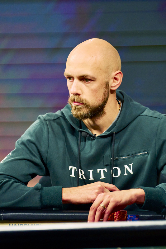 Chidwick at the PGT Championship. Credit PokerGO/Antonio Abrego Chidwick at the PGT Championship. Credit PokerGO/Antonio Abrego