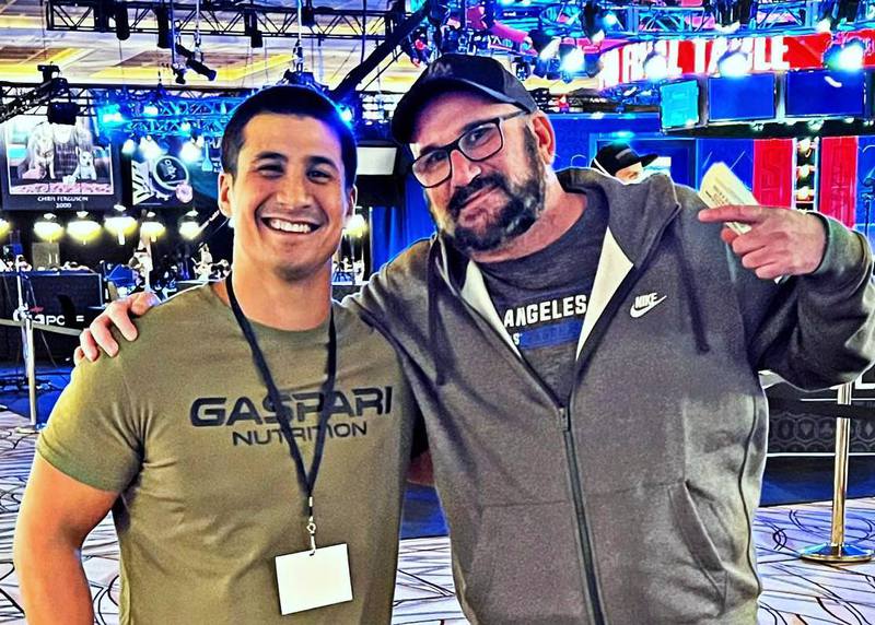 Zarrillo and Matusow at WSOP Zarrillo and Matusow at WSOP