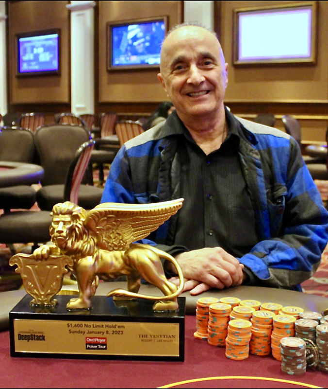 2023 CPPT Venetian Champion Alan Mastic 2023 CPPT Venetian Champion Alan Mastic