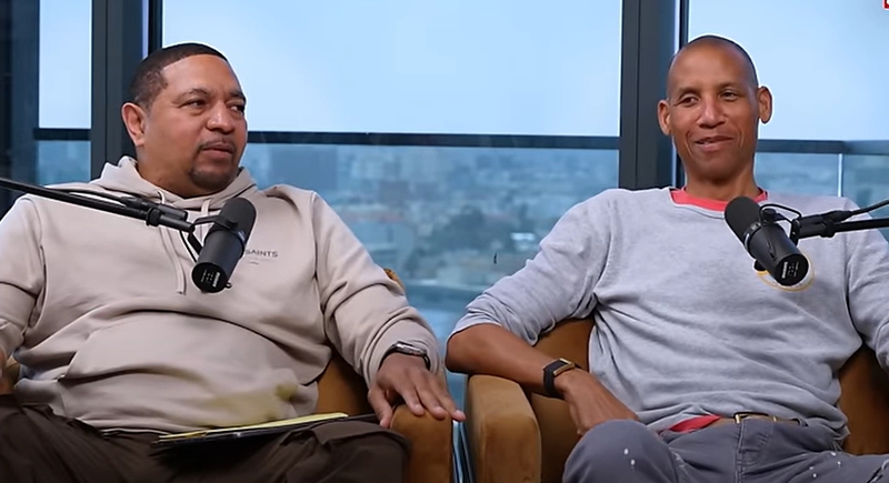 Mark Jackson and Reggie Miller